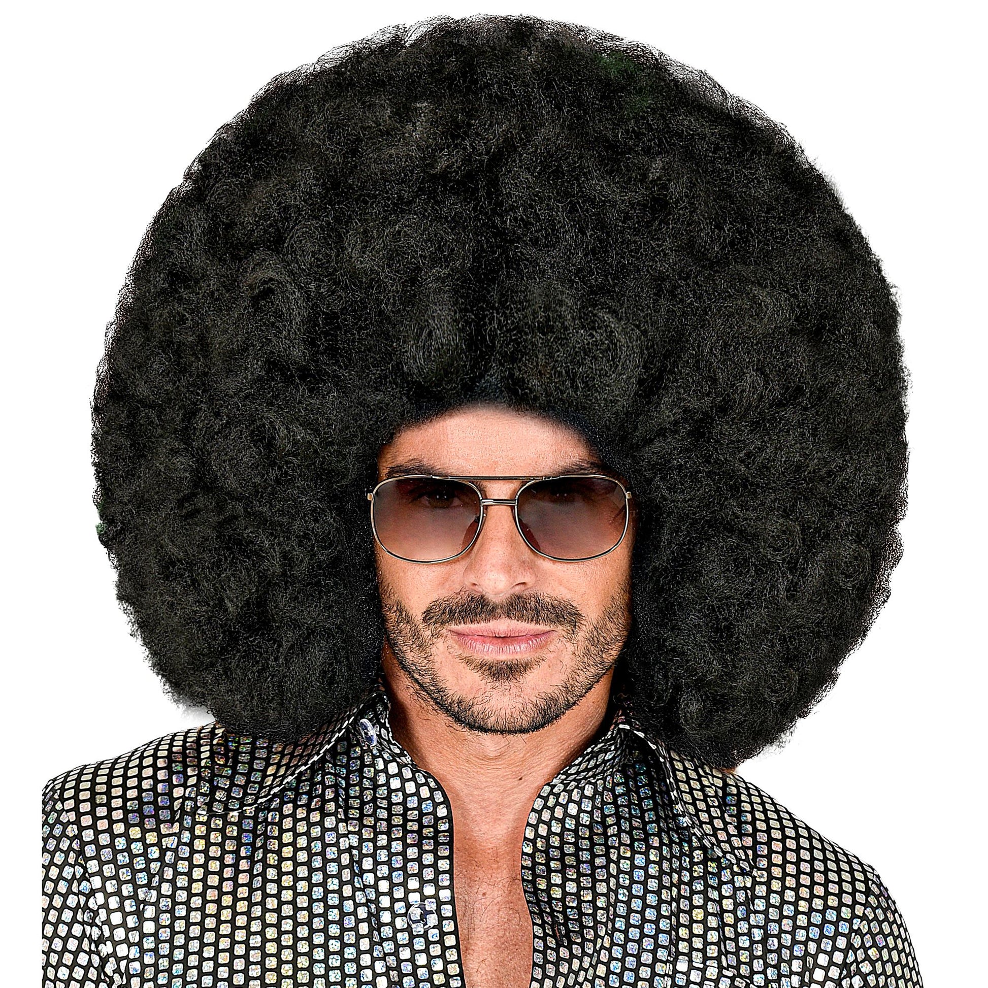 "ÜBERGROSSE AFRO PERÜCKE SCHWARZ" in Box – Ansicht 3
