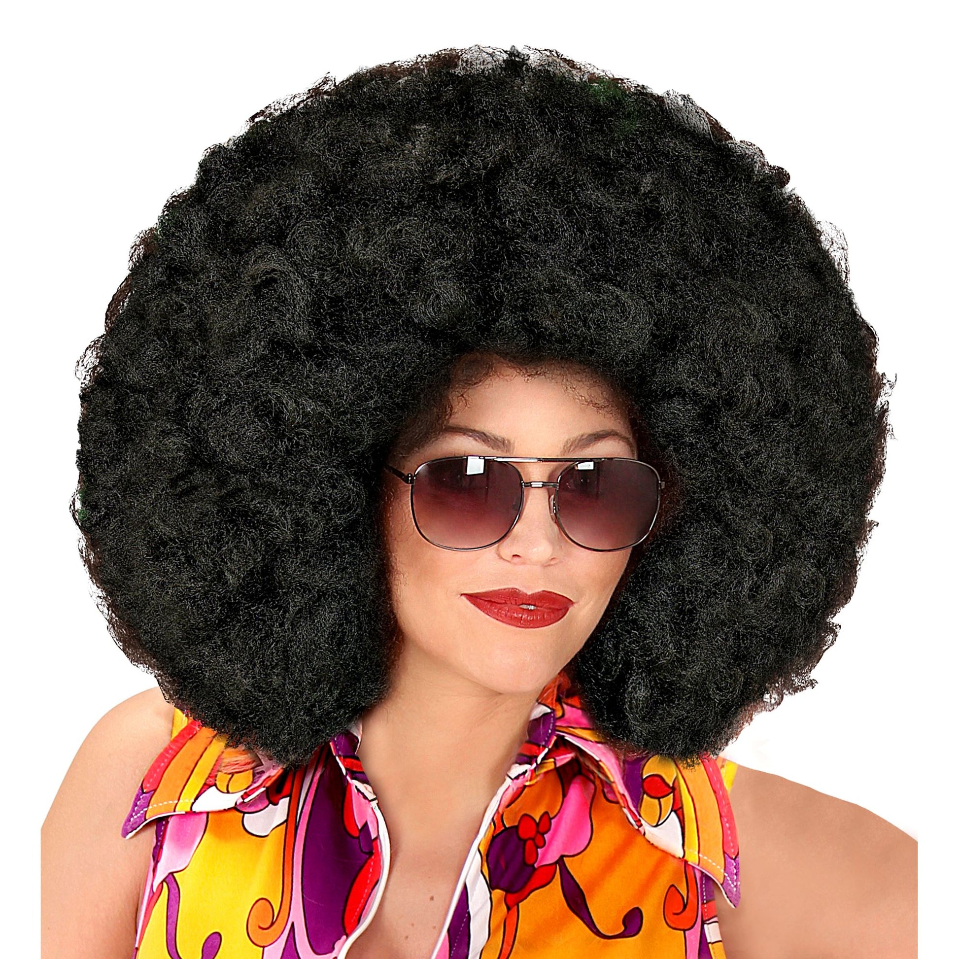 "ÜBERGROSSE AFRO PERÜCKE SCHWARZ" in Box – Ansicht 4