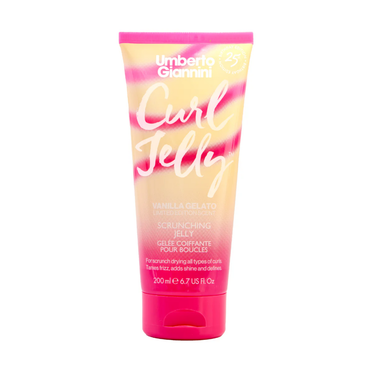 Umberto Giannini, Curl Jelly, Haarstyling-Gel, Lockendefinition, Mittlerer Halt, 200 ml
