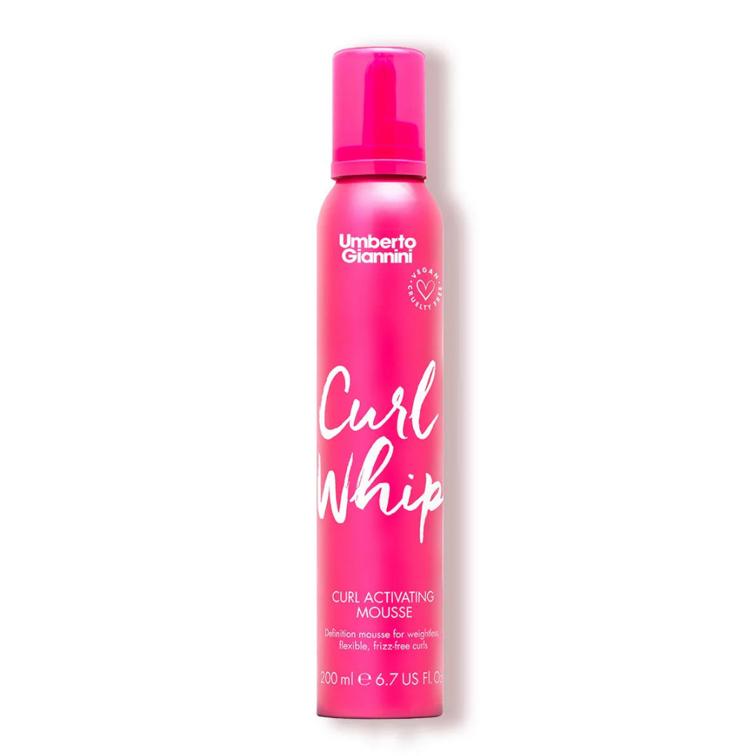 Umberto Giannini, Curl Whip, Haarstyling-Mousse, Lockenaktivierung, 200 ml