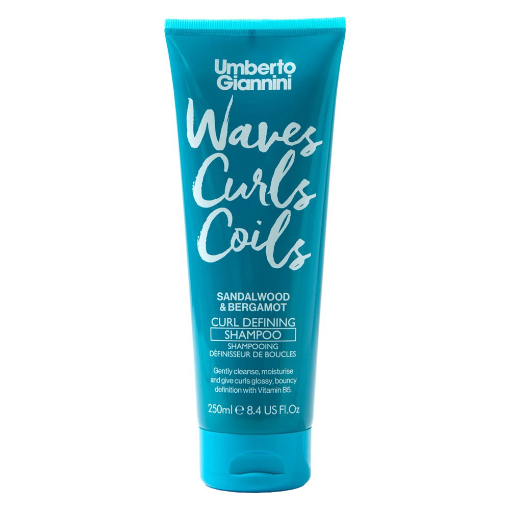 Umberto Giannini, Waves Curls Coils, Haarshampoo, Defining & Moisturising, 250 ml
