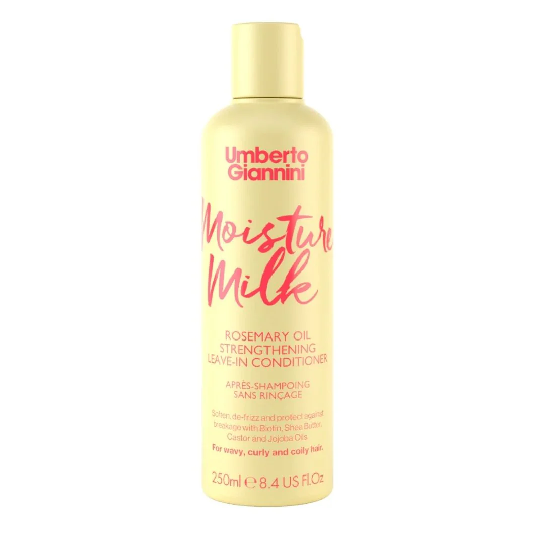 Umberto Giannini, Moisture Milk, Leave-In Conditioner, Anti-Frizz & Curl Definition, 250 ml