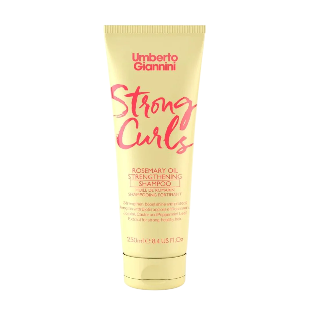Umberto Giannini, Strong Curls, Haarshampoo, Stärkung, 250 ml