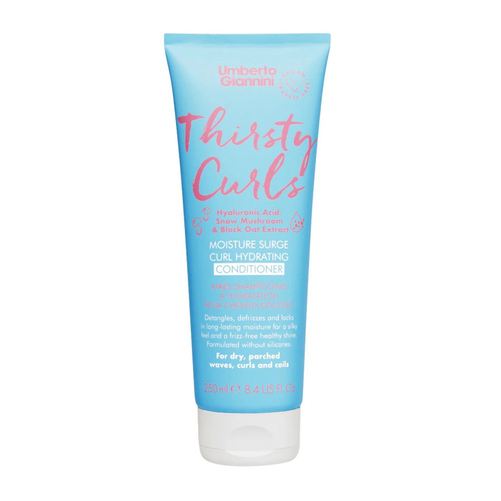 Umberto Giannini, Thirsty Curls, Haarspülung, Hydrating & Frizz Control, 250 ml