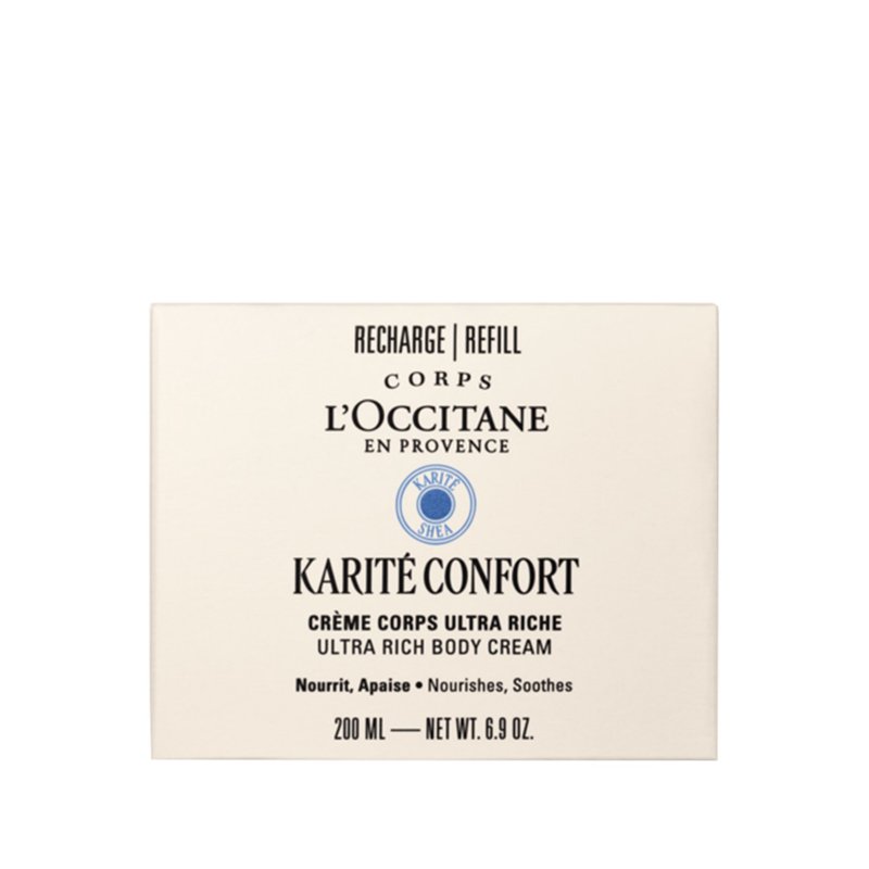 L'OCCITANE Karité Confort Ultra Rica Körpercreme Nachfüllpackung 200 ml