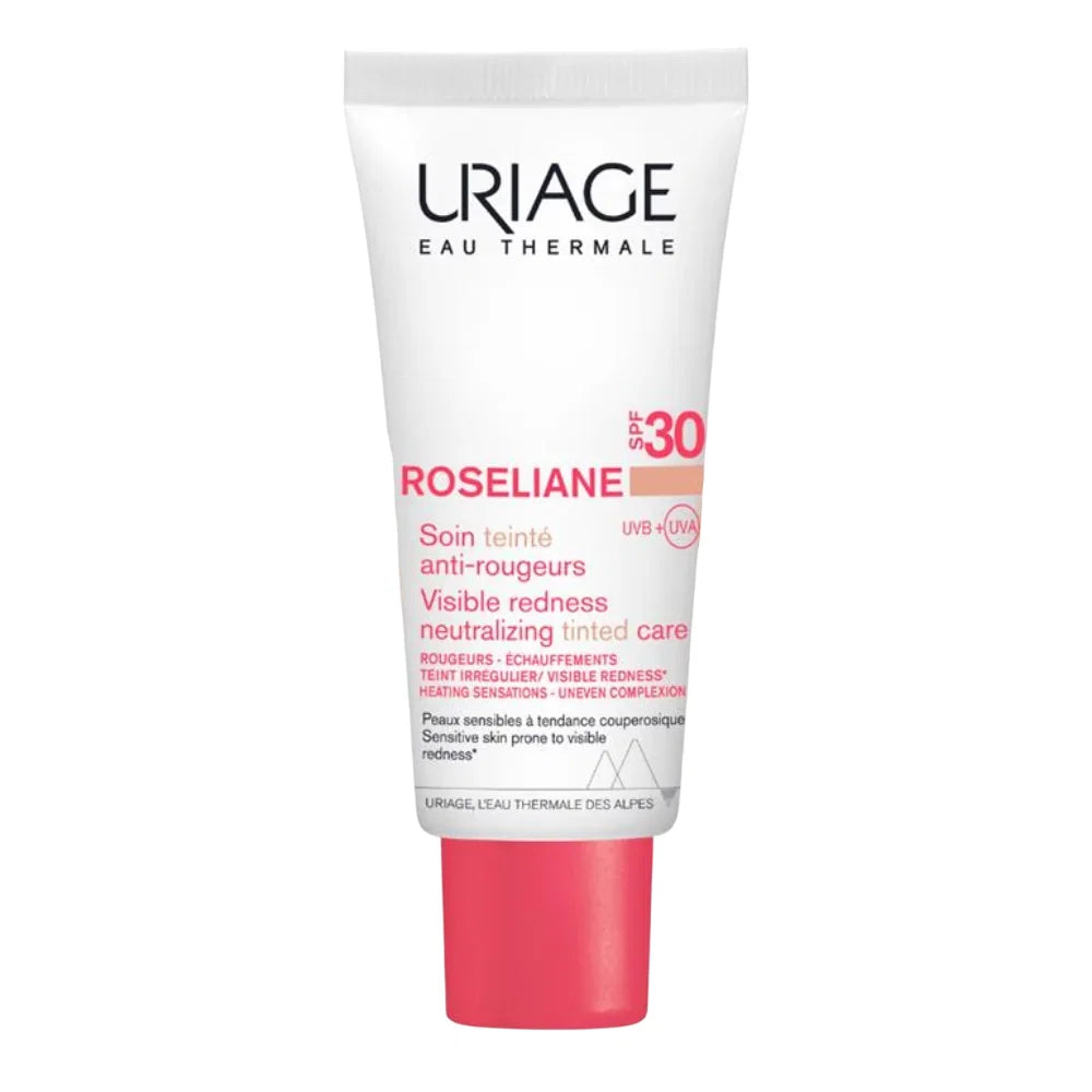 Uriage Uriage, Roseliane, Gegen Rötungen, CC-Creme, Mittel, SPF 30, 40 ml Regular
