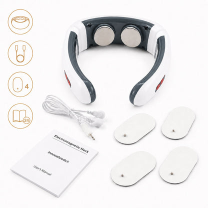 Calmagner elektromagnetisches EMS-Massagegerät für Nacken und Rücken von InnovaGoods – Ansicht 8