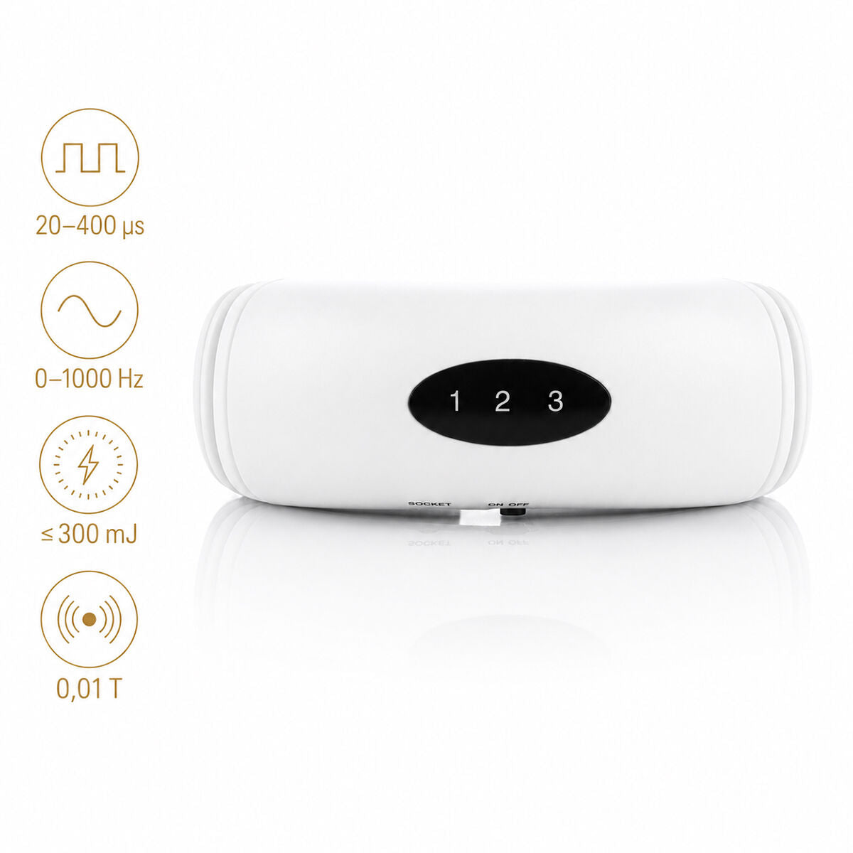 Calmagner elektromagnetisches EMS-Massagegerät für Nacken und Rücken von InnovaGoods – Detailansicht