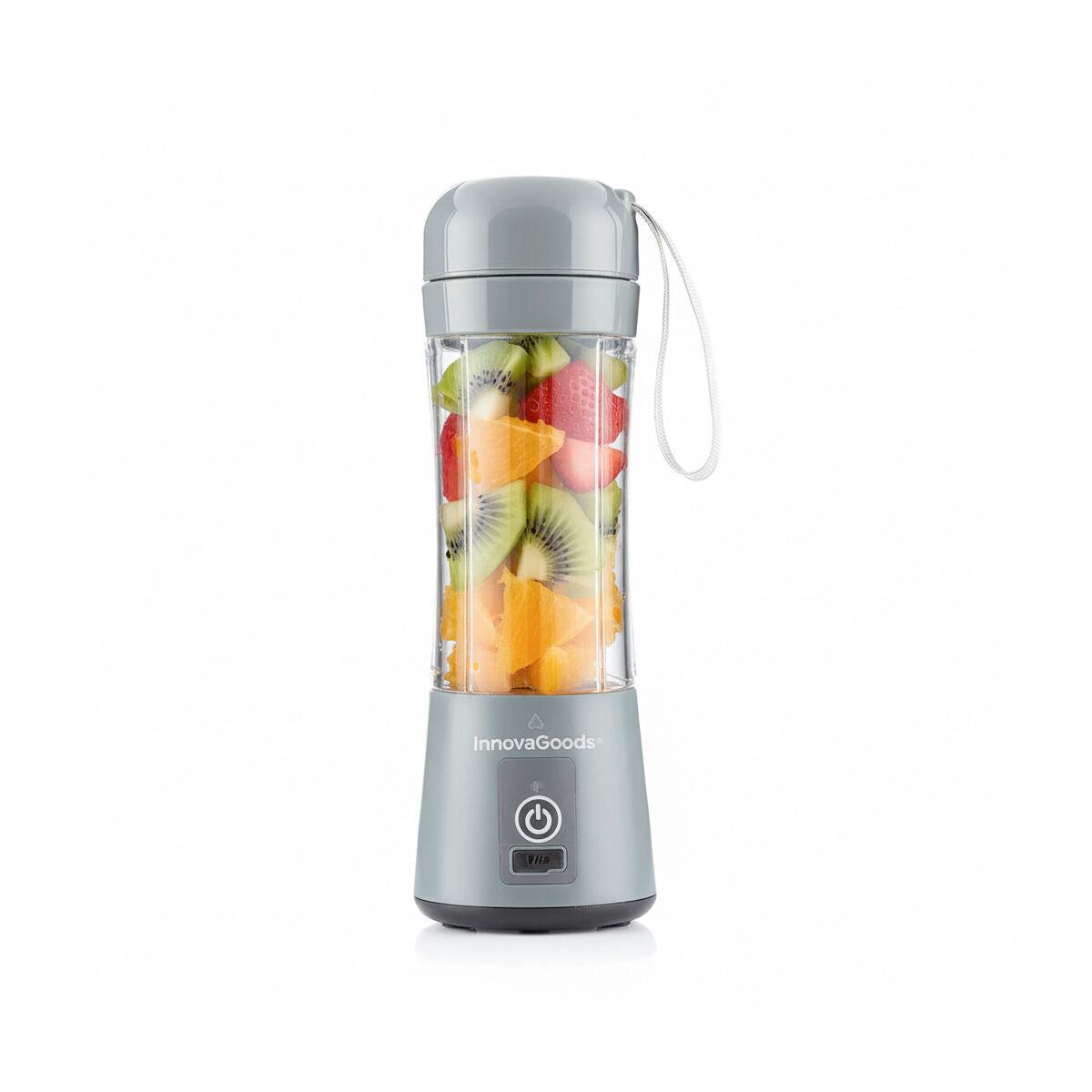 Wiederaufladbarer tragbarer Standmixer Shakuit 380 ml von InnovaGoods – Anwendungsansicht