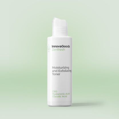 CBD Zenfresh Gesichtswasser mit Peeling-Effekt von InnovaGoods 150 ml – Produktansicht