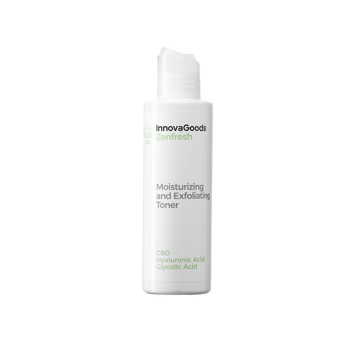 CBD Zenfresh Gesichtswasser mit Peeling-Effekt von InnovaGoods 150 ml – Verpackung