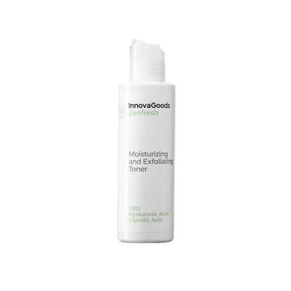 CBD Zenfresh Gesichtswasser mit Peeling-Effekt von InnovaGoods 150 ml – Verpackung