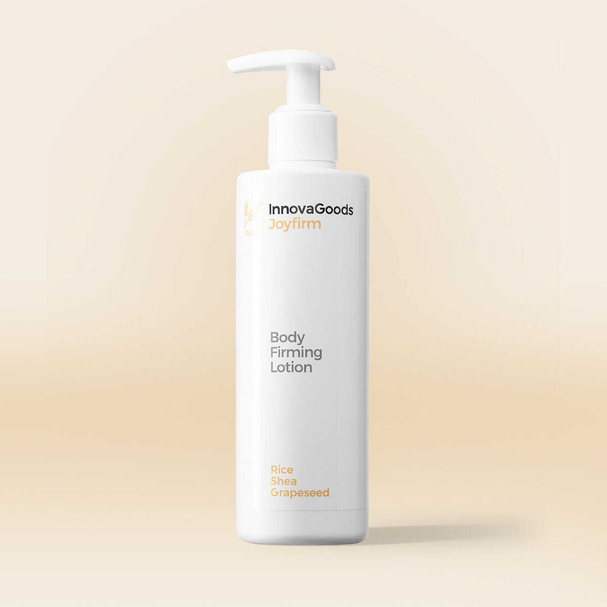 InnovaGoods Joyfirm Rice straffende Körperlotion 250 ml – Produktansicht