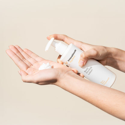 InnovaGoods Joyfirm Rice straffende Körperlotion 250 ml – Verpackung