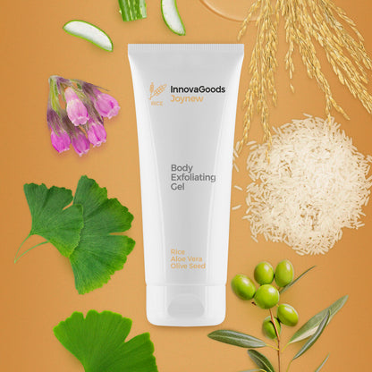 InnovaGoods Rice Körperpeeling-Gel 200 ml – Detailansicht