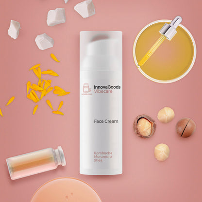 InnovaGoods Vibecare Kombucha Feuchtigkeitscreme für das Gesicht 50 ml – Detailansicht
