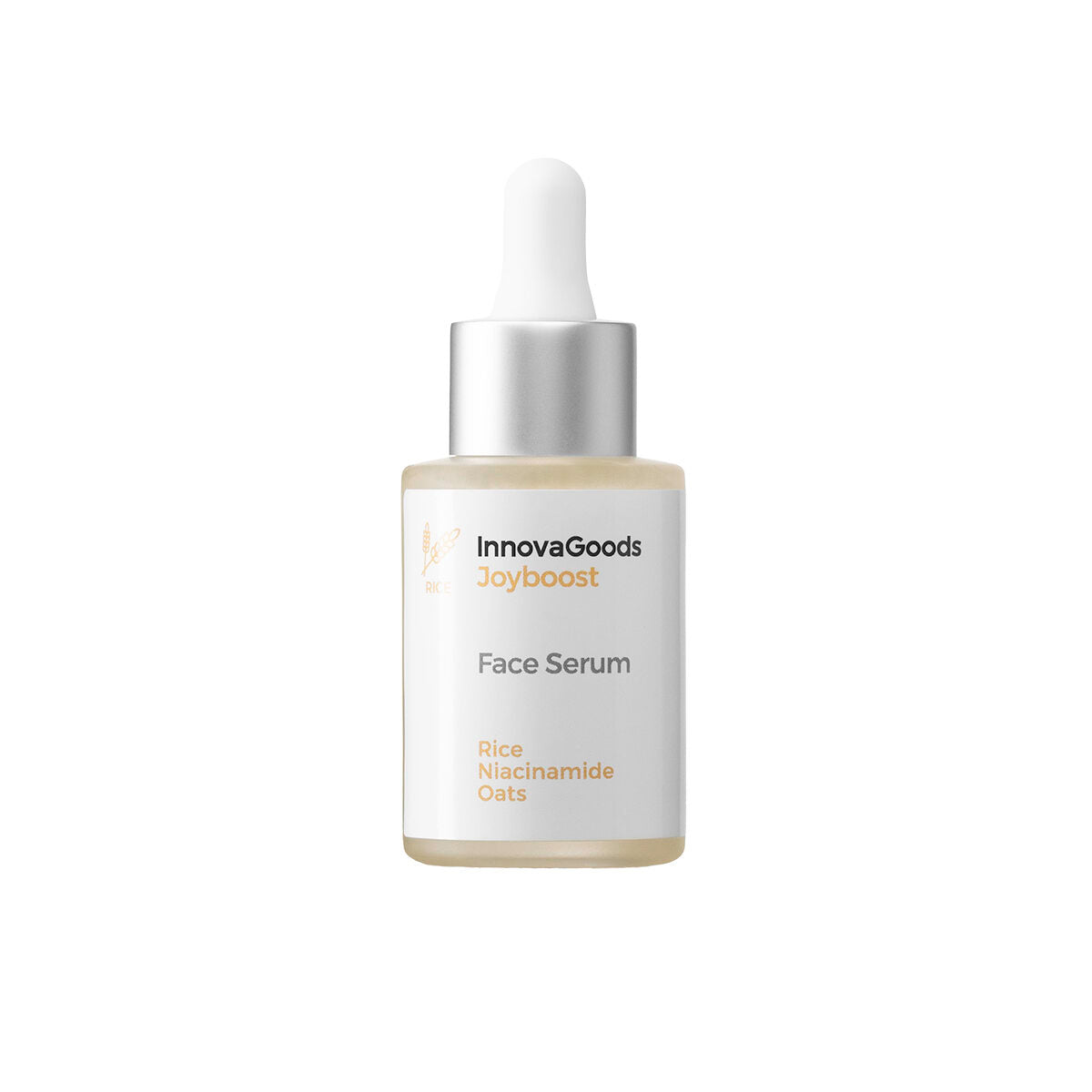 InnovaGoods Rice Joyboost Gesichtsserum 30 ml – Seitenansicht
