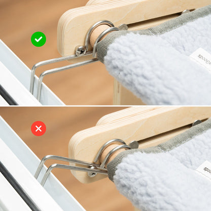 Katzenhängematte Hamacat von InnovaGoods in Grau und Beige – Seitenansicht
