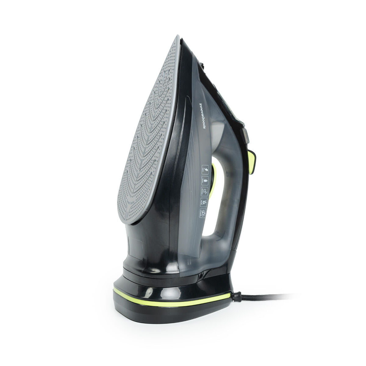 Kabelloses 2-in-1-Dampfbügeleisen Stiron von InnovaGoods mit Ladestation – Seitenansicht