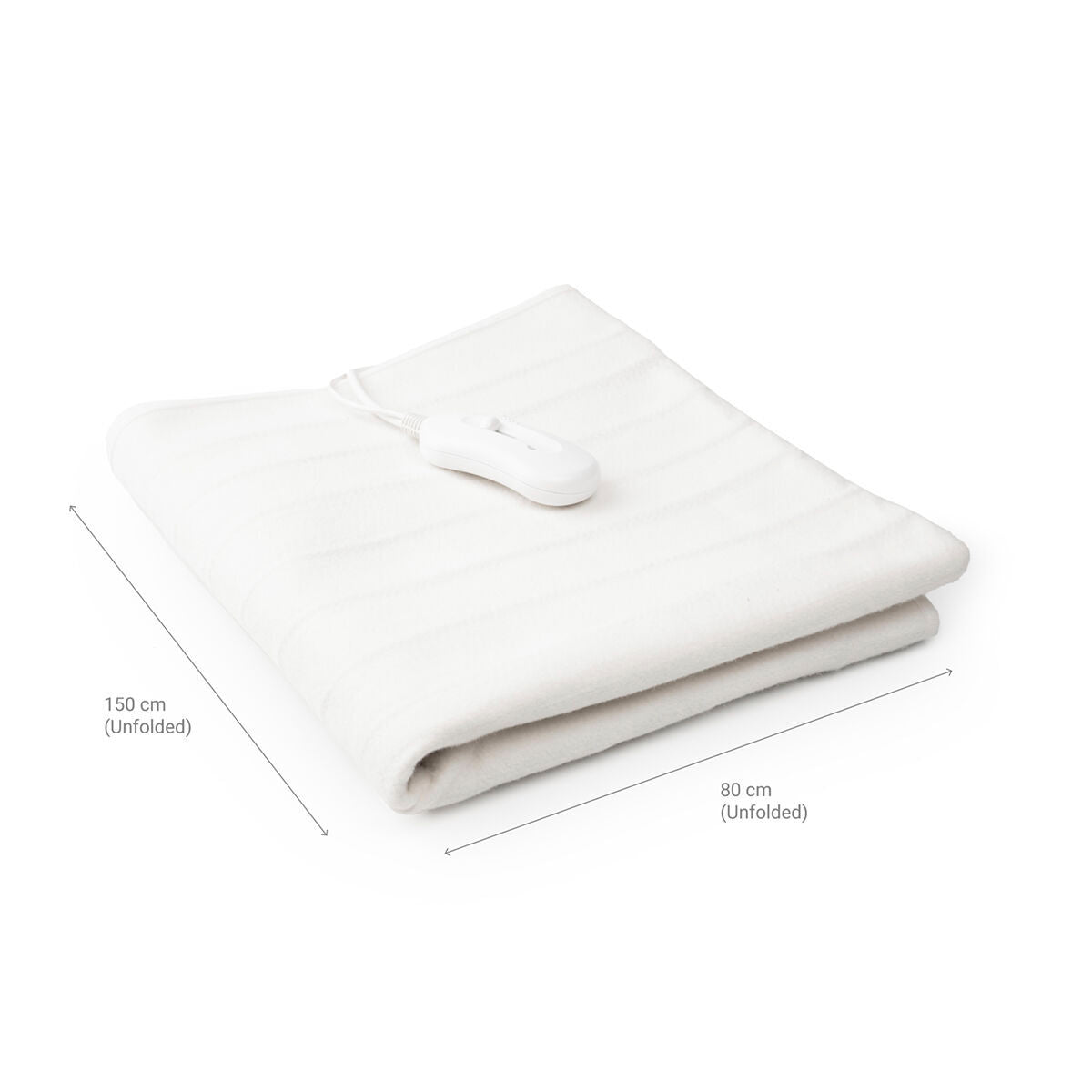 Elektrisches Wärmeunterbett Krewarm von InnovaGoods in Weiss, 80 x 150 cm, 60 W – Ansicht 7