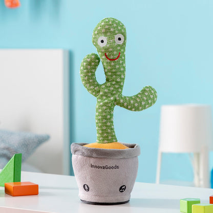 Tanzender und sprechender Kaktus Cacxi von InnovaGoods mit Musik und bunten LEDs – Ansicht 8