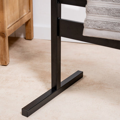 Elektrischer Handtuchwärmer Towarall InnovaGoods mit 10 Stangen in Schwarz – Ansicht 8