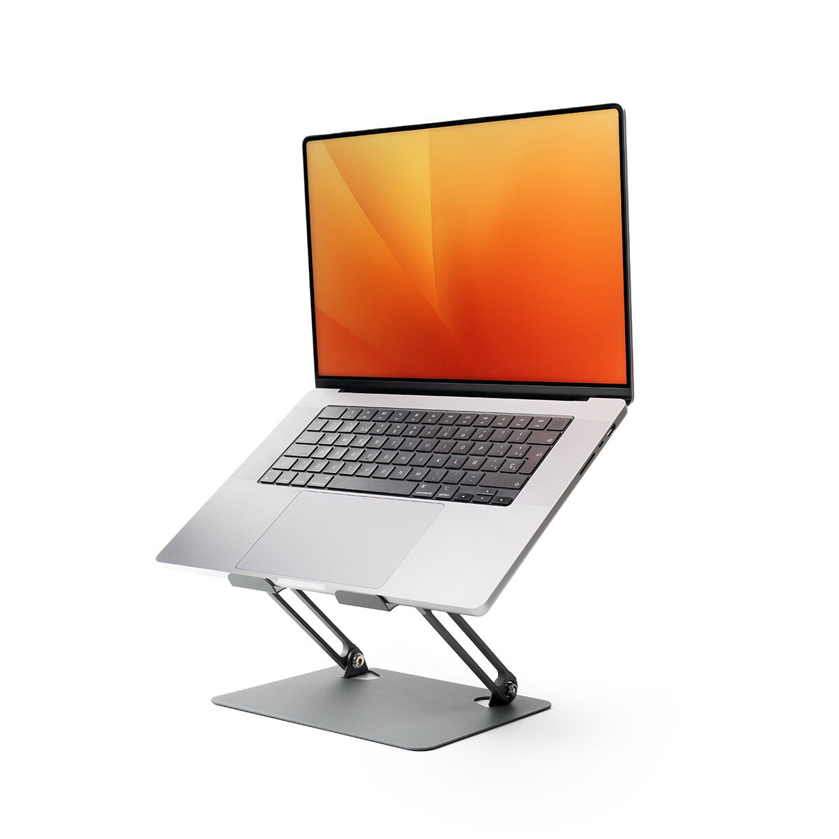 Zusammenklappbarer und verstellbarer Laptop-Ständer von InnovaGoods in Grau – Ansicht 8
