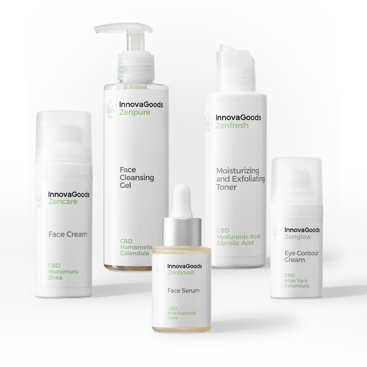 Pack Gesichtspflege-Routine CBD InnovaGoods