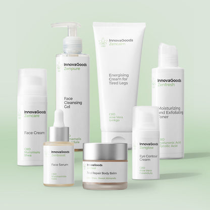 Pack Gesichts- und Körperpflege-Routine CBD InnovaGoods