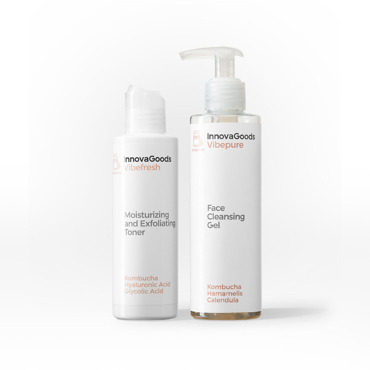 Doppel-Pack Gesichtsreinigung Kombucha InnovaGoods