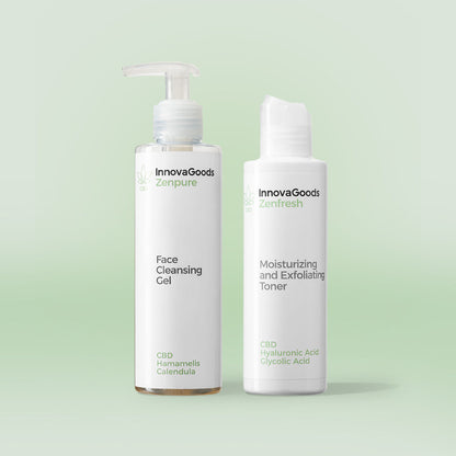 Doppel-Pack Gesichtsreinigung CBD InnovaGoods