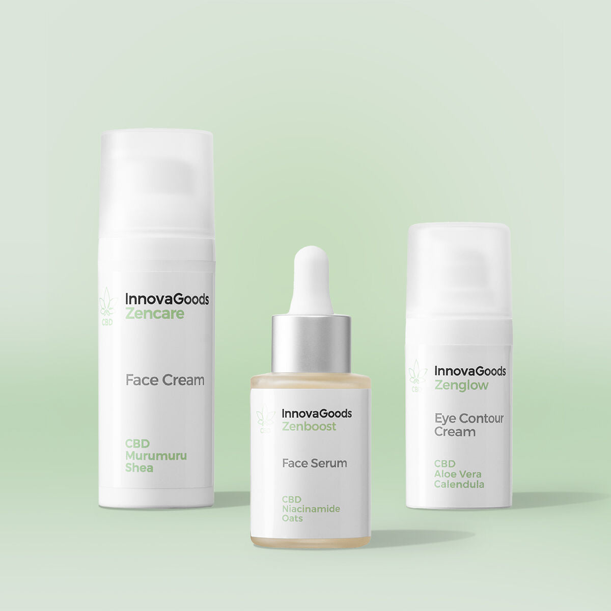 Pack Feuchtigkeitspflege Gesicht CBD InnovaGoods
