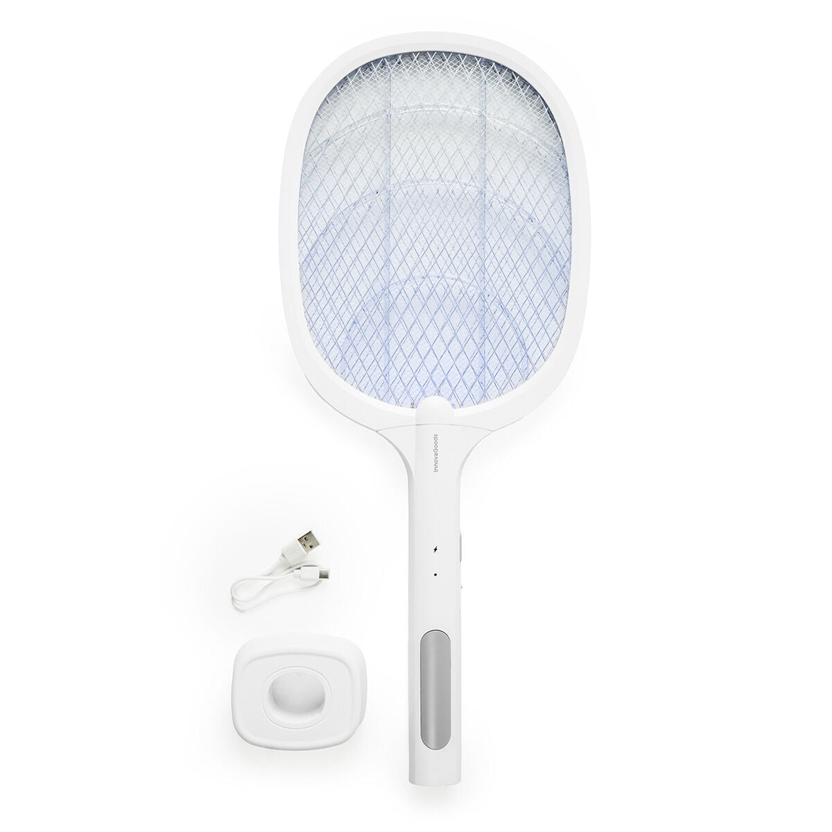 Elecfly 2-in-1 Insektenvernichter-Schläger mit UV-Licht von InnovaGoods – Detailansicht