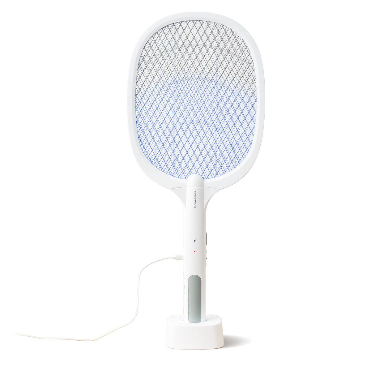 Elecfly 2-in-1 Insektenvernichter-Schläger mit UV-Licht von InnovaGoods – Rückansicht