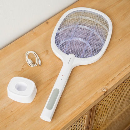 Elecfly 2-in-1 Insektenvernichter-Schläger mit UV-Licht von InnovaGoods – Produktansicht