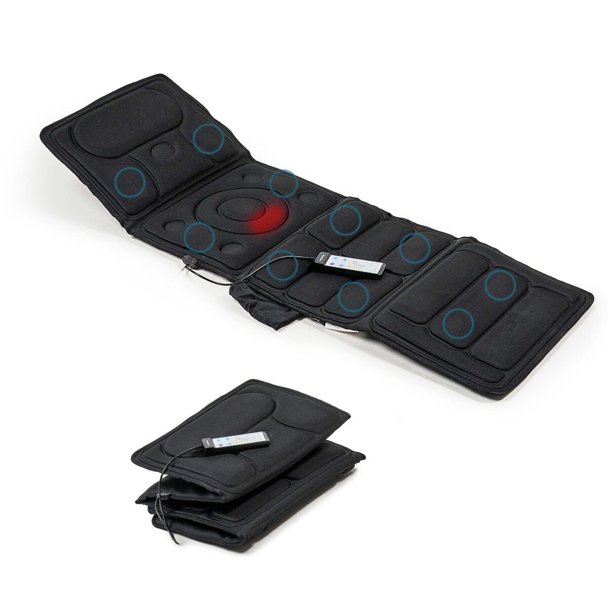 Vibrations-Massagematratze Vhemat InnovaGoods schwarz – Verpackung