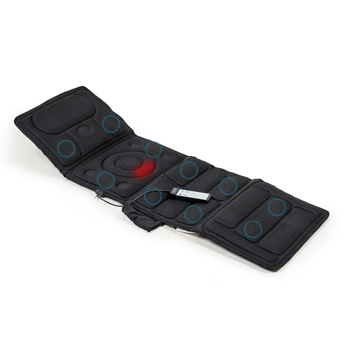 Vibrations-Massagematratze Vhemat InnovaGoods schwarz – Ansicht 7