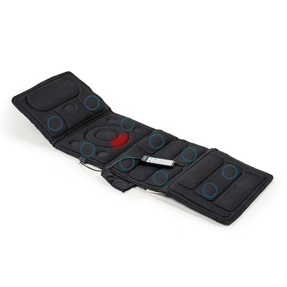 Vibrations-Massagematratze Vhemat InnovaGoods schwarz – Ansicht 7