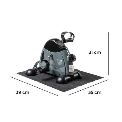 Statischer Pedaltrainer Velora 2100 für Arme und Beine mit rutschfester Matte von InnovaGoods – Anwendungsansicht