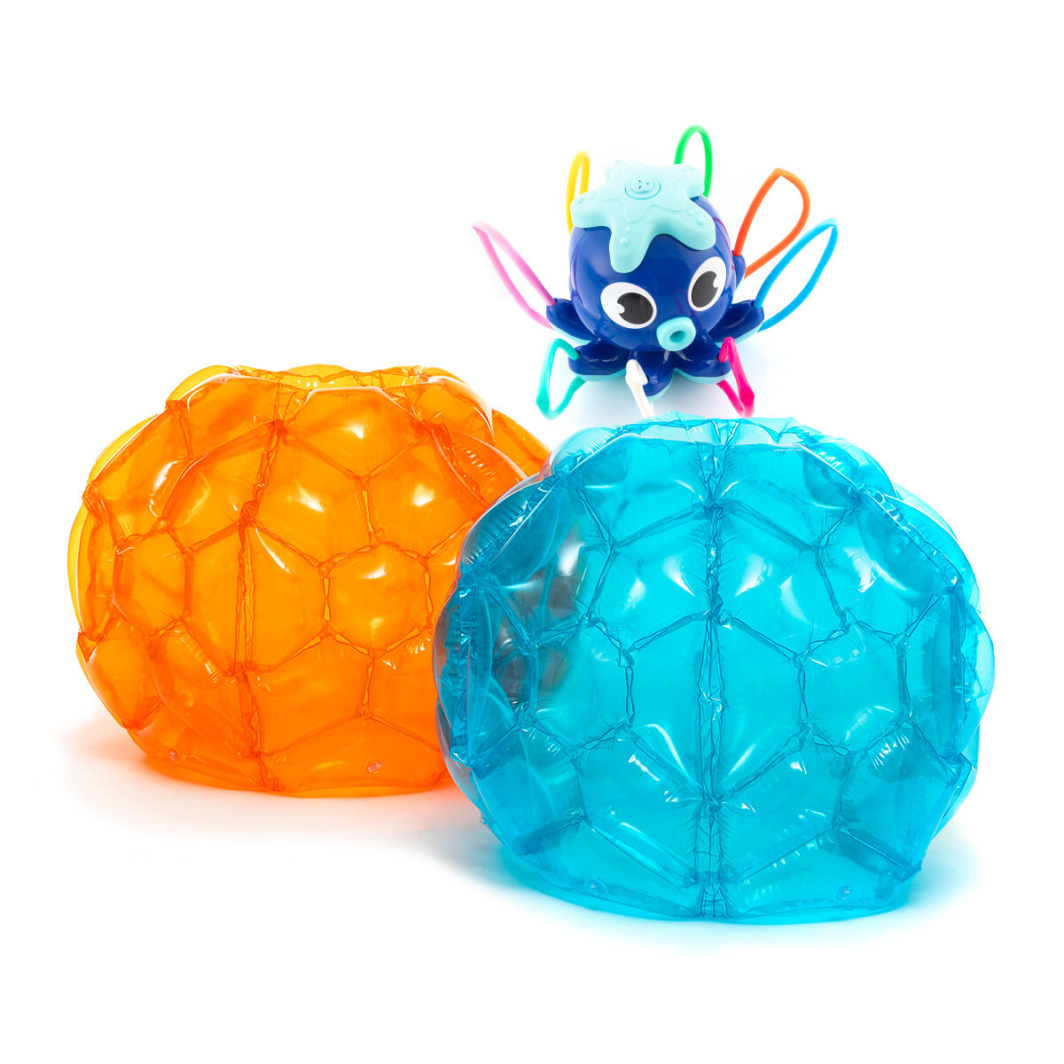 InnovaGoods aufblasbarer Bumper-Bubble-Ball mit Wassersprinkler – Produktansicht