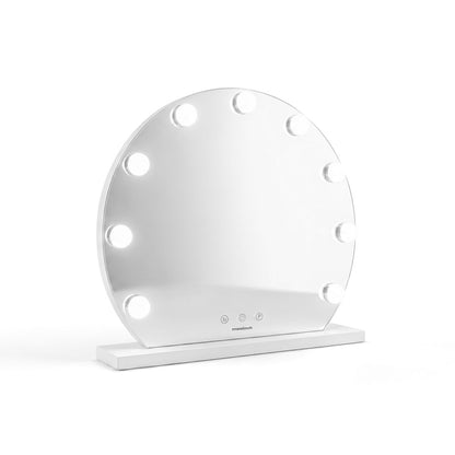 Runder LED-Schminkspiegel Hollywood Gloette von InnovaGoods mit 9 Glühbirnen – Verpackung