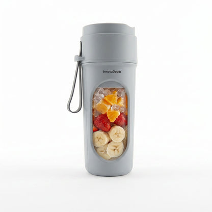 Tragbarer Wellsy Standmixer mit Akku von InnovaGoods, 450 ml – Rückansicht