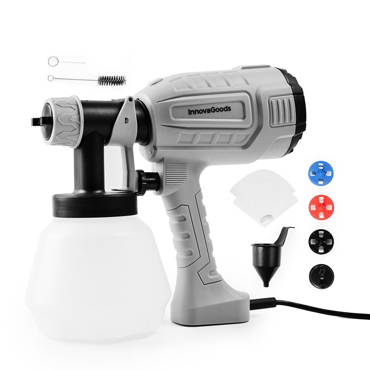 Elektrische Farbspritzpistole Spraint InnovaGoods 500 W mit 1-l-Behälter – Anwendungsansicht