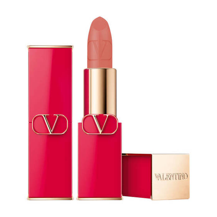 Valentino Valentino, Rosso, Matt, Creme-Lippenstift, 108A, Nachfüllbar, 3.5 g Regular