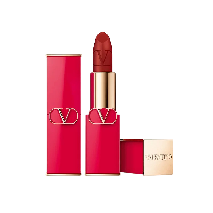 Valentino Valentino, Rosso, Matt, Creme-Lippenstift, 111A, Nachfüllbar, 3.5 g Regular