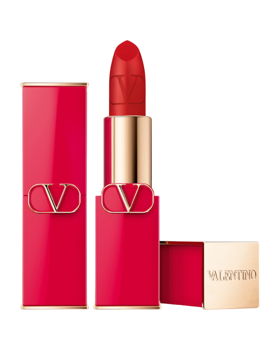 Valentino Valentino, Rosso, Matt, Creme-Lippenstift, 211A, Nachfüllbar, 3.5 g Regular