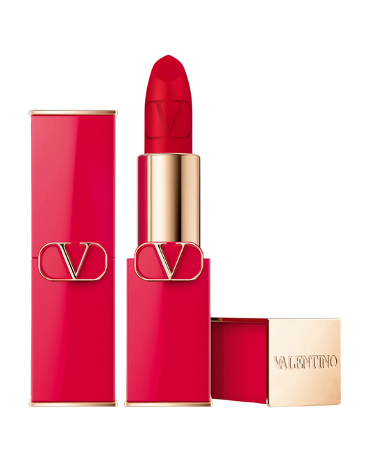 Valentino Valentino, Rosso, Matt, Creme-Lippenstift, 22A, Nachfüllbar, 3.5 g Regular