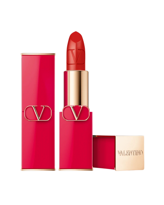 Valentino Valentino, Rosso, Seidenmatt, Creme-Lippenstift, 209A, Nachfüllbar, 3.5 g Regular