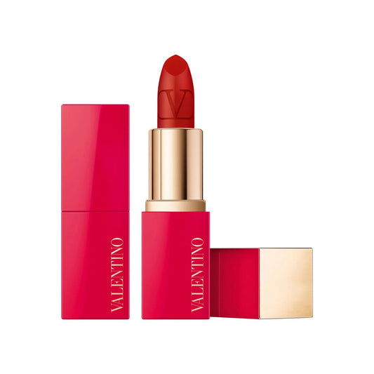 Valentino Valentino, Rosso, Seidenmatt, Creme-Lippenstift, 217A, Nachfüllbar, 3.5 g Regular