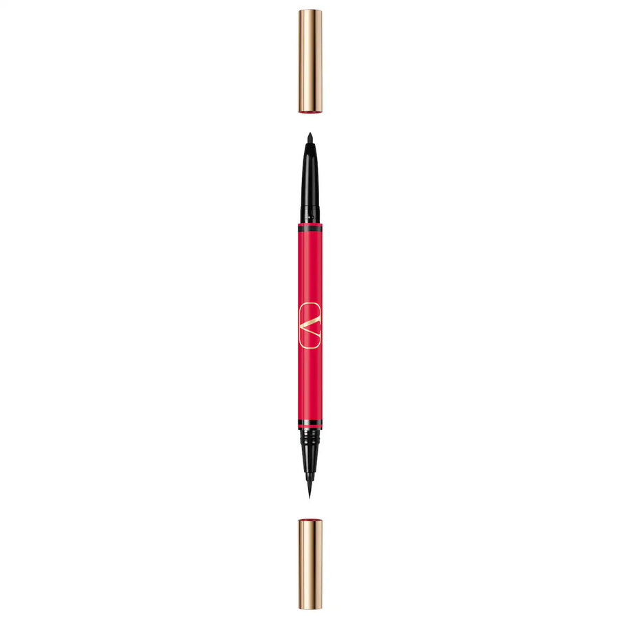 Valentino Twin Liner beidseitiger Gel-Kajalstift 02 Schwarz Rosso 8 g